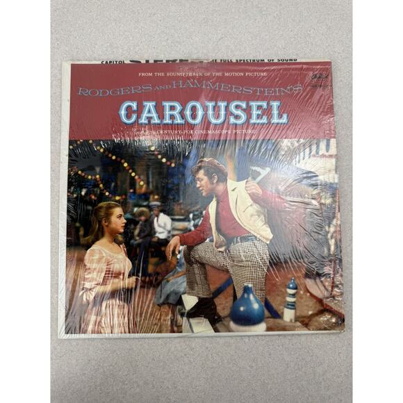 Carousel Motion Picture Soundtrack by Rodgers & Hammerstein Vinyl Record - Picture 1 of 7